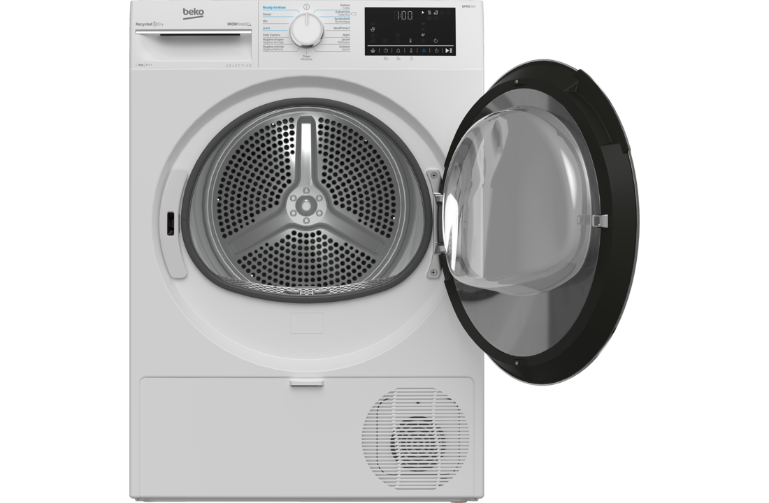 Beko B5T68243W2 - Warmtepompdroger.