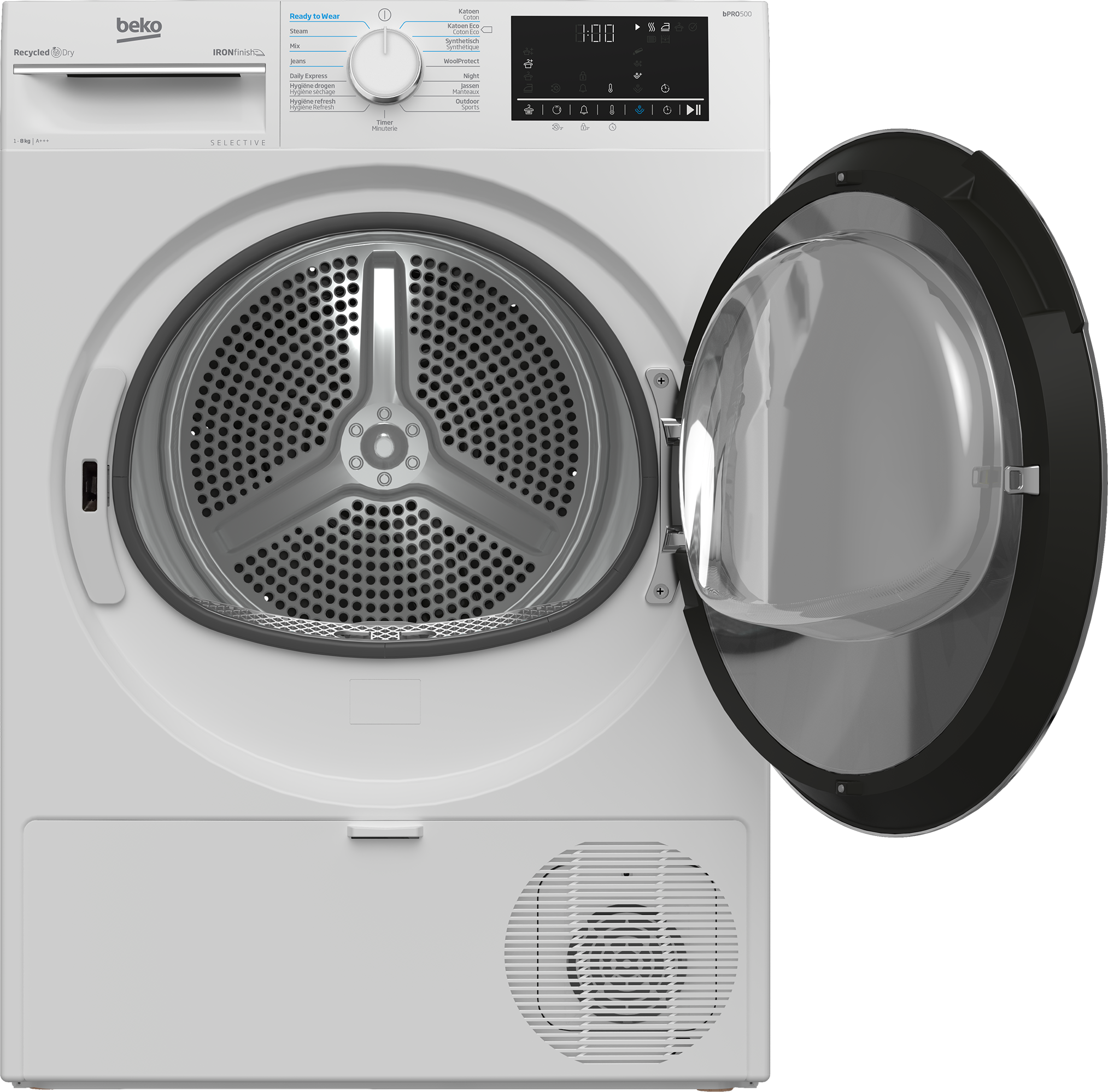 Beko B5T68243W2 - Warmtepompdroger.