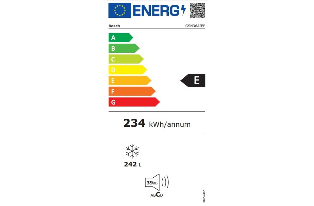 Bosch GSN36AIEP - Vrieskast