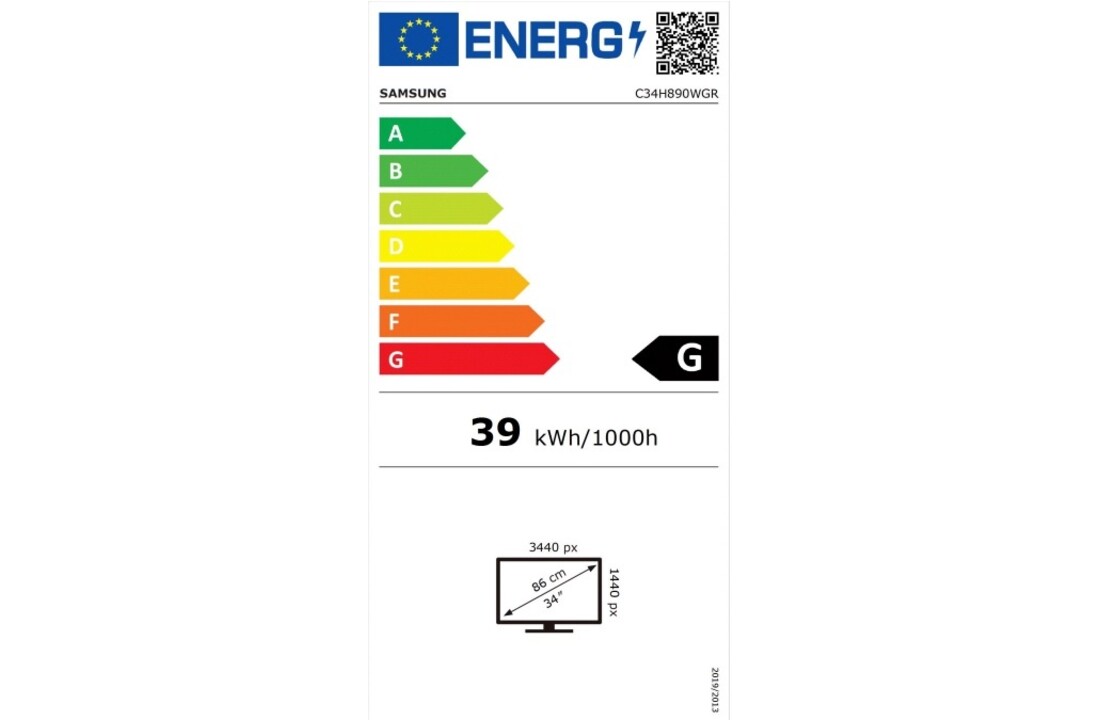 Samsung LC34H890WGRXEN Curved - Monitor