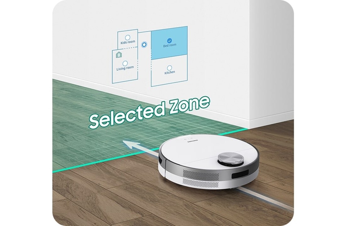 Samsung Jet Bot+ VR30T85513W/WA - Robotstofzuiger