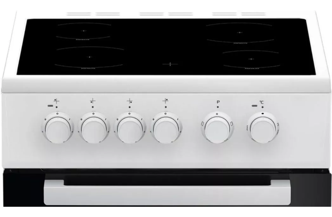 Beko FSS57000GW - Keramisch fornuis