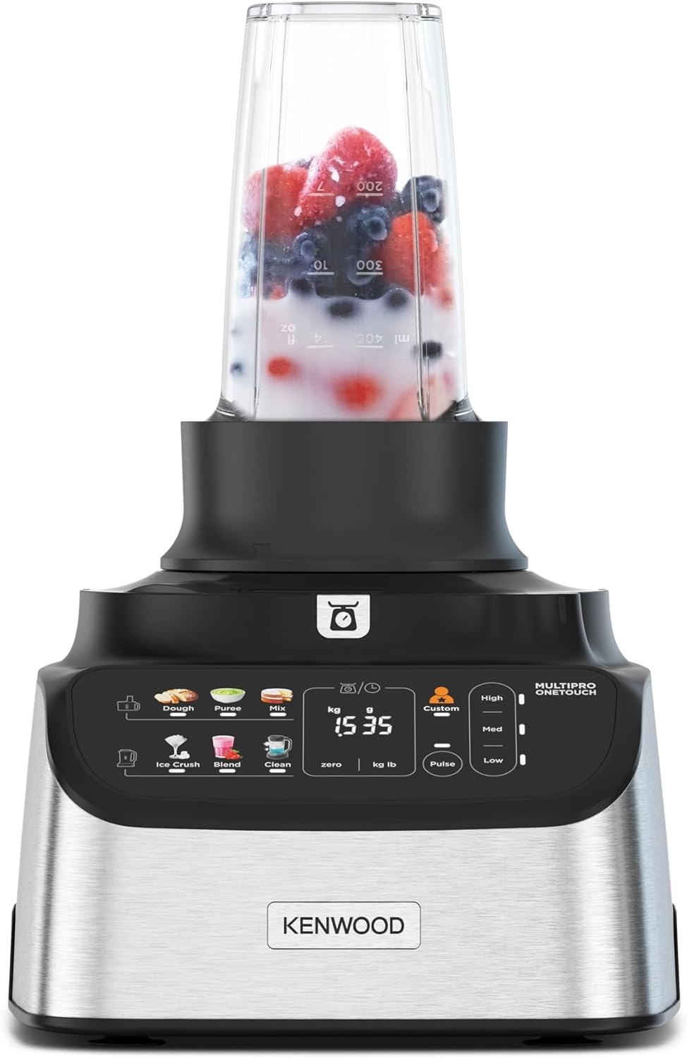 Kenwood MultiPro OneTouch FDM73.850.SS - Foodprocessor