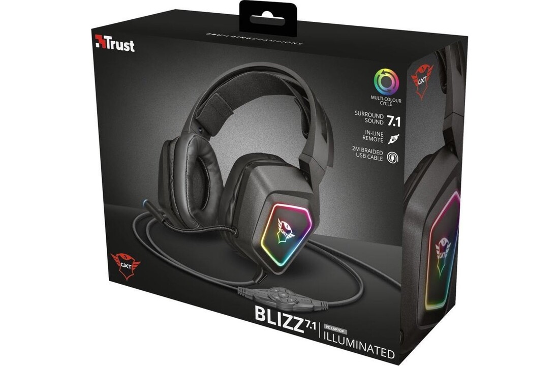 Trust GXT 450 (Zwart) - Gaming headset