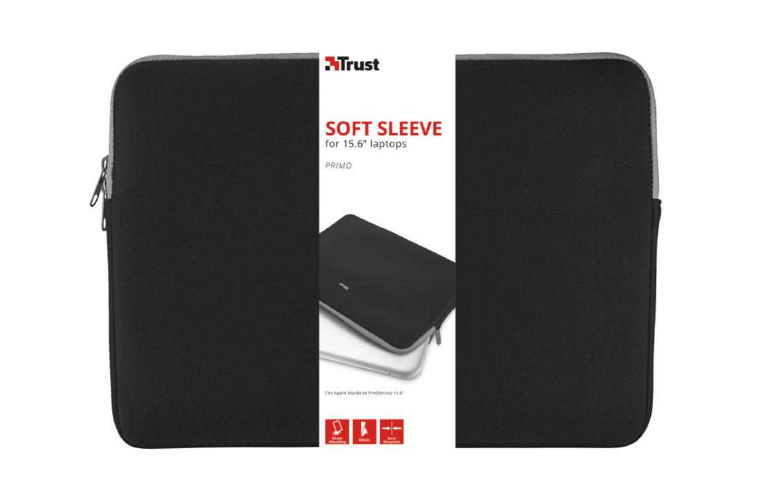 Trust 21248 PRIMO Notebook Sleeve 15.6 inch - Laptop Sleeve
