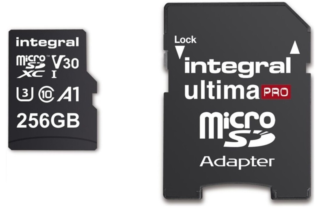 Integral Micro SDXC 256GB (V30) - Micro SD kaart