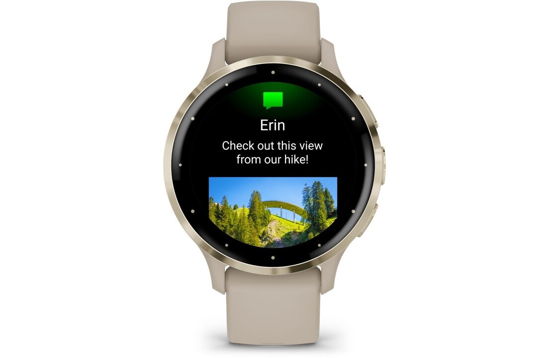 Garmin Venu 3S Goud/Beige - Smartwatch