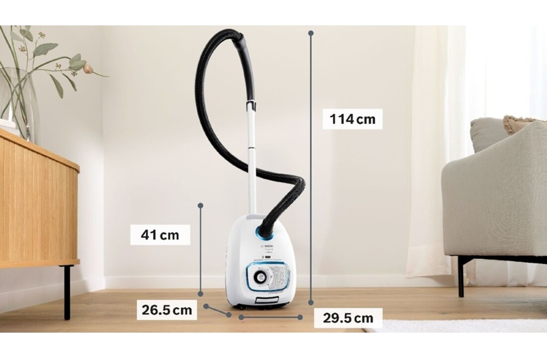 Bosch BGL41SIL2H EXCLUSIV - Stofzuiger met zak