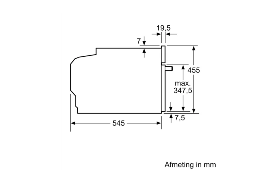 Bosch CFA634GS1 - Inbouw magnetron