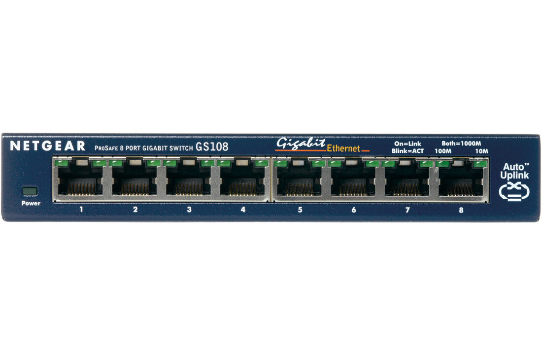 Netgear Prosafe GS108 - Netwerk switch