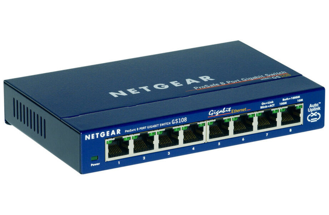 Netgear Prosafe GS108 - Netwerk switch