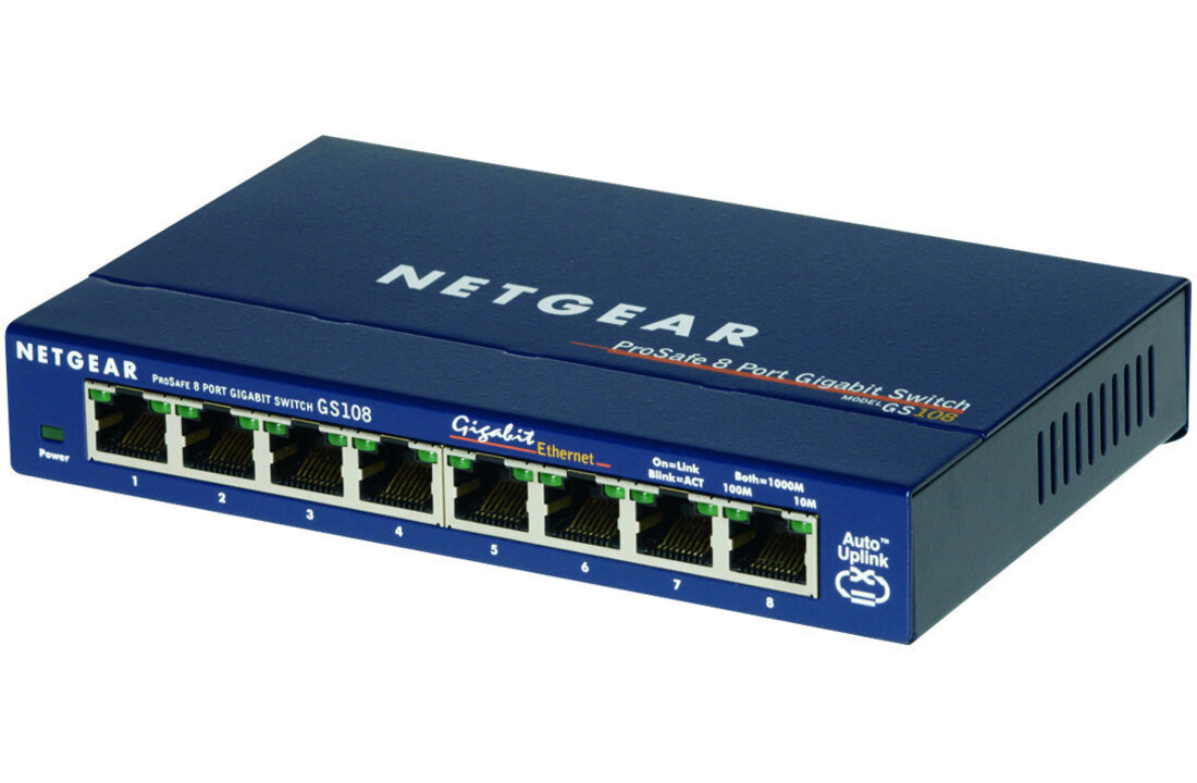 Netgear Prosafe GS108 - Netwerk switch