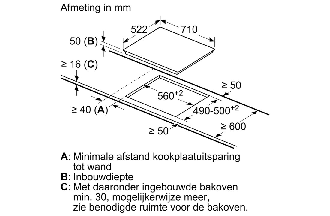 Siemens ED751FSB5E - Inductiekookplaat