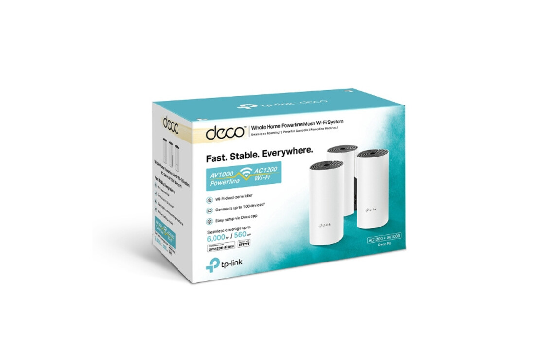 TP-Link DECO P9 (3 Pack) Mesh Wi-Fi System - Router