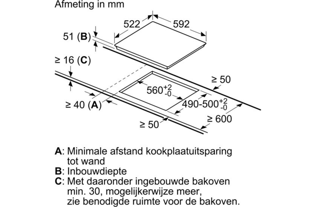 Siemens EU631BEB2E - Inductiekookplaat