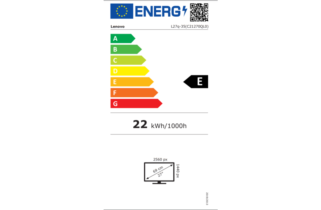 Lenovo L27q-35 - Monitor