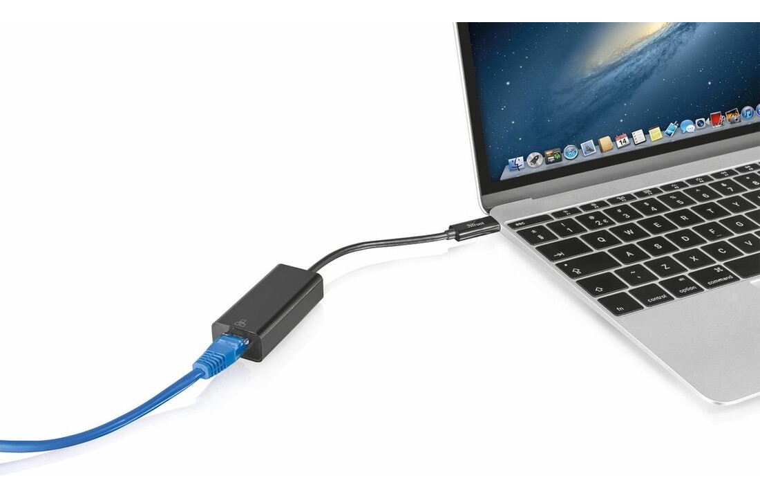 Trust 21491 USB-C naar Ethernet - Adapter
