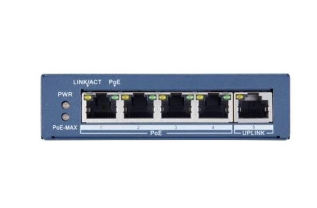 Hikvision DS-3E0505P-E - Netwerk switch