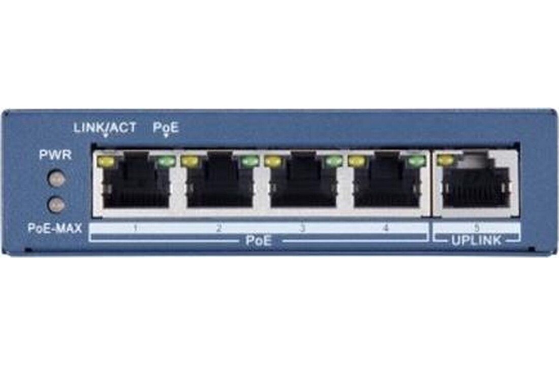 Hikvision DS-3E0505P-E - Netwerk switch