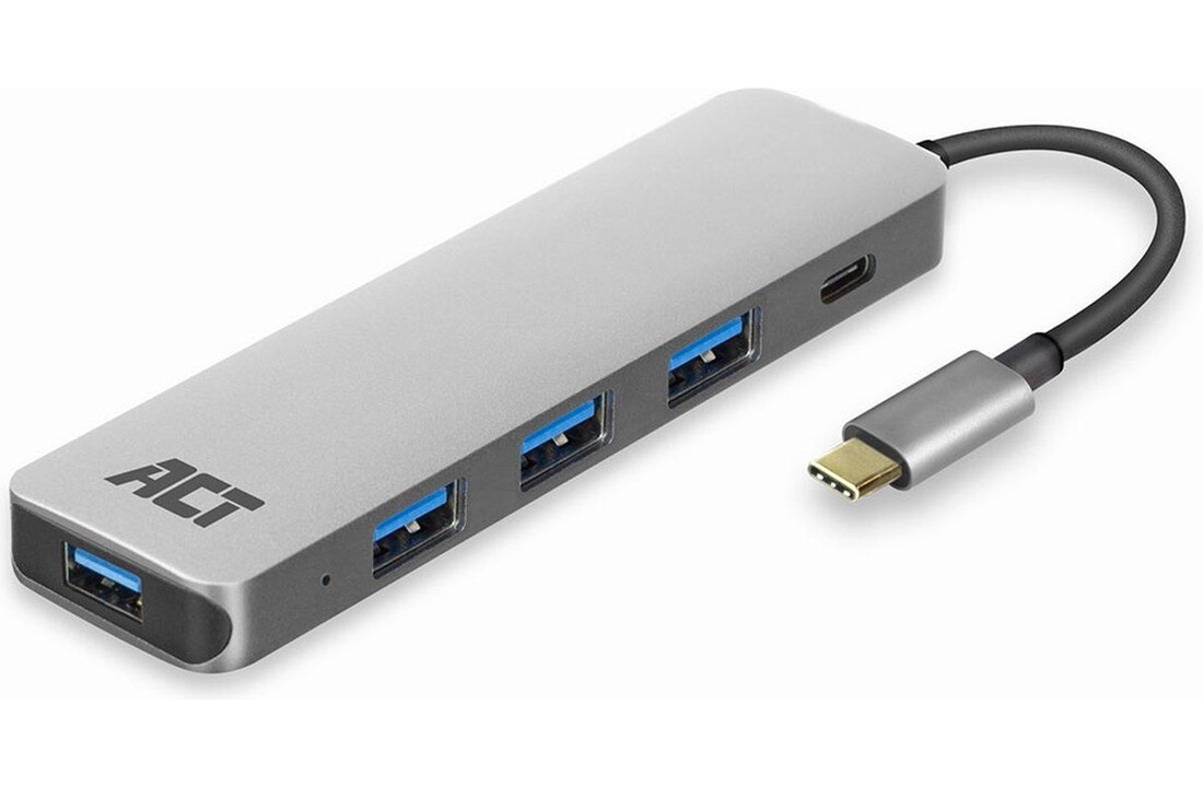 ACT USB-C Hub met 4x USB-A