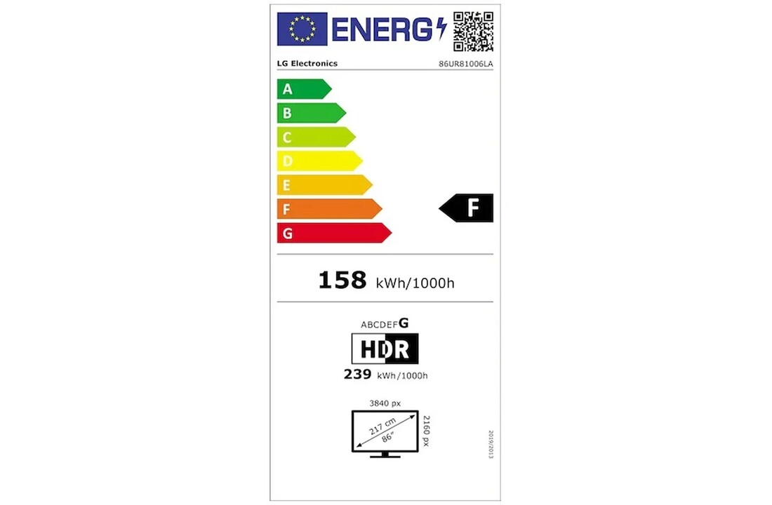 LG 86UR81006LA - LED TV