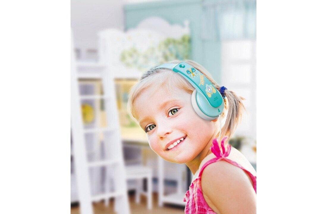 JVC HA-KD7 Blauw - Kinder koptelefoon