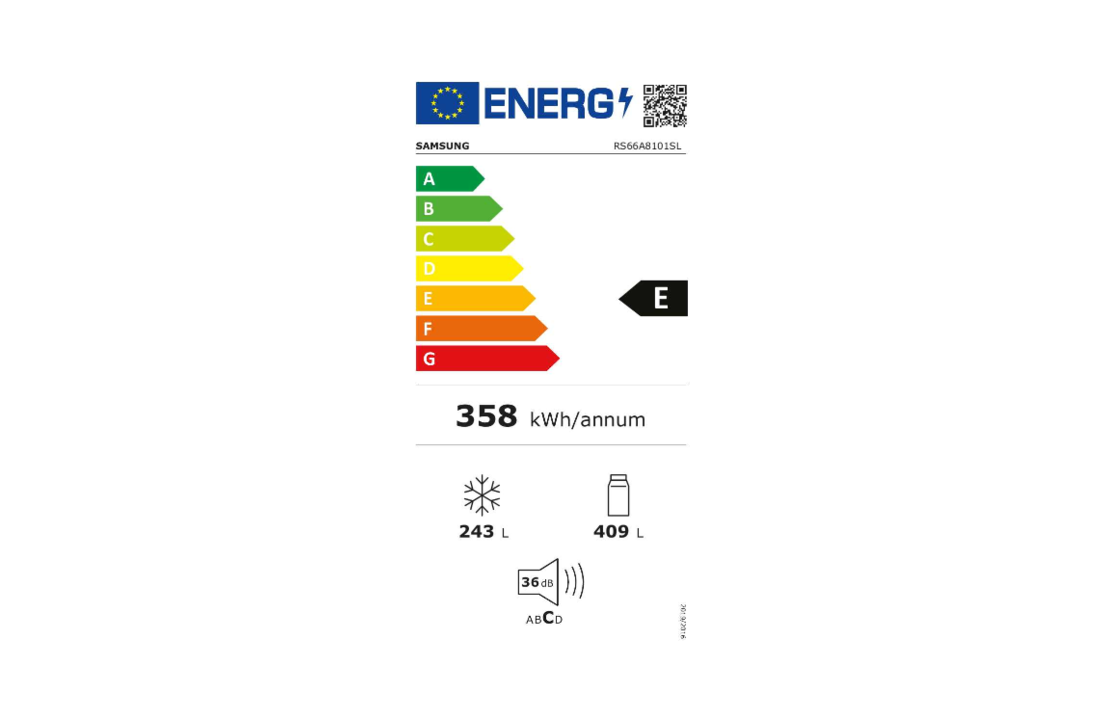 Samsung RS66A8101SL/EF - Amerikaanse koelkast