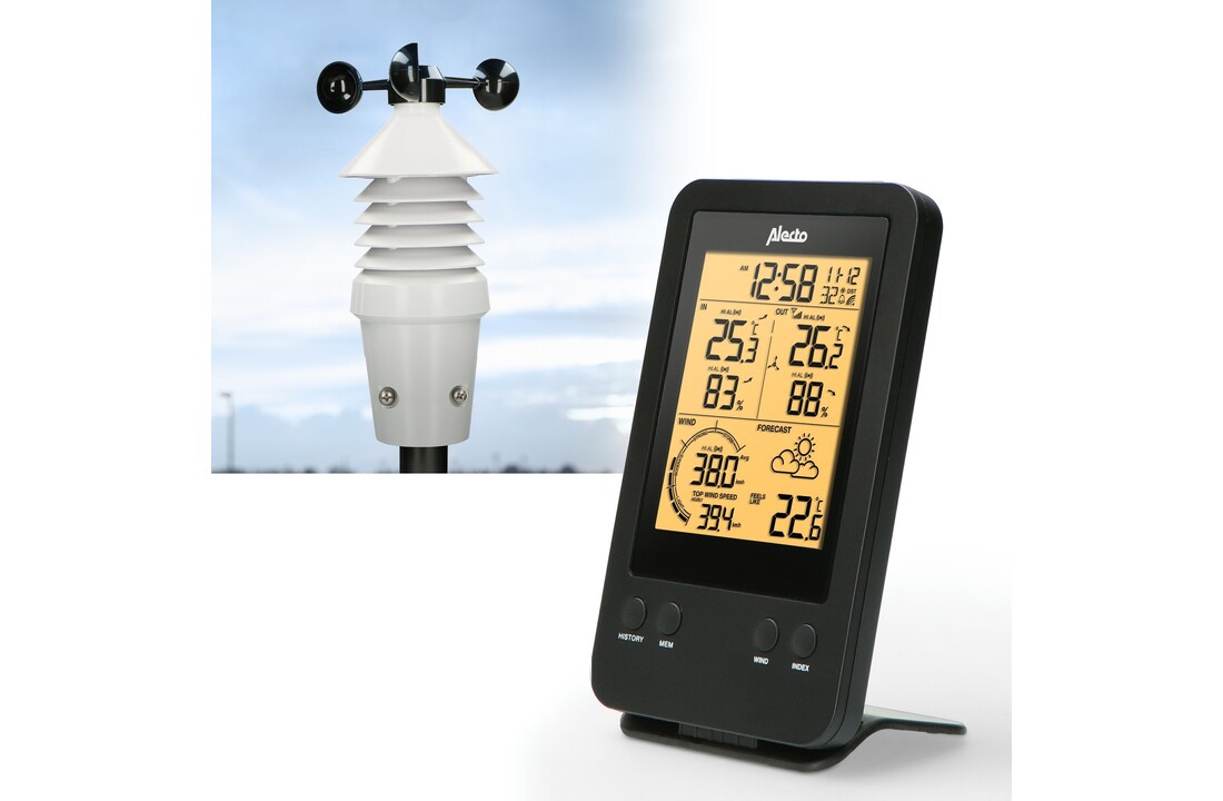 Alecto WS-3400 - Weerstation