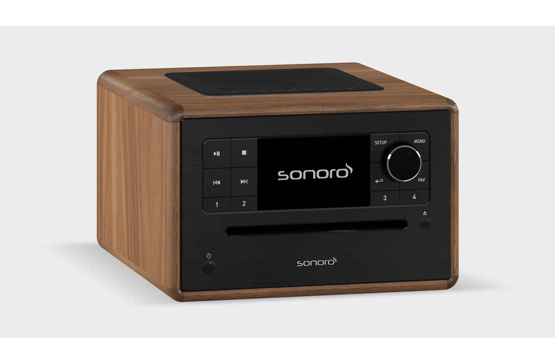 Sonoro Elite X Antraciet/ walnut - Radio
