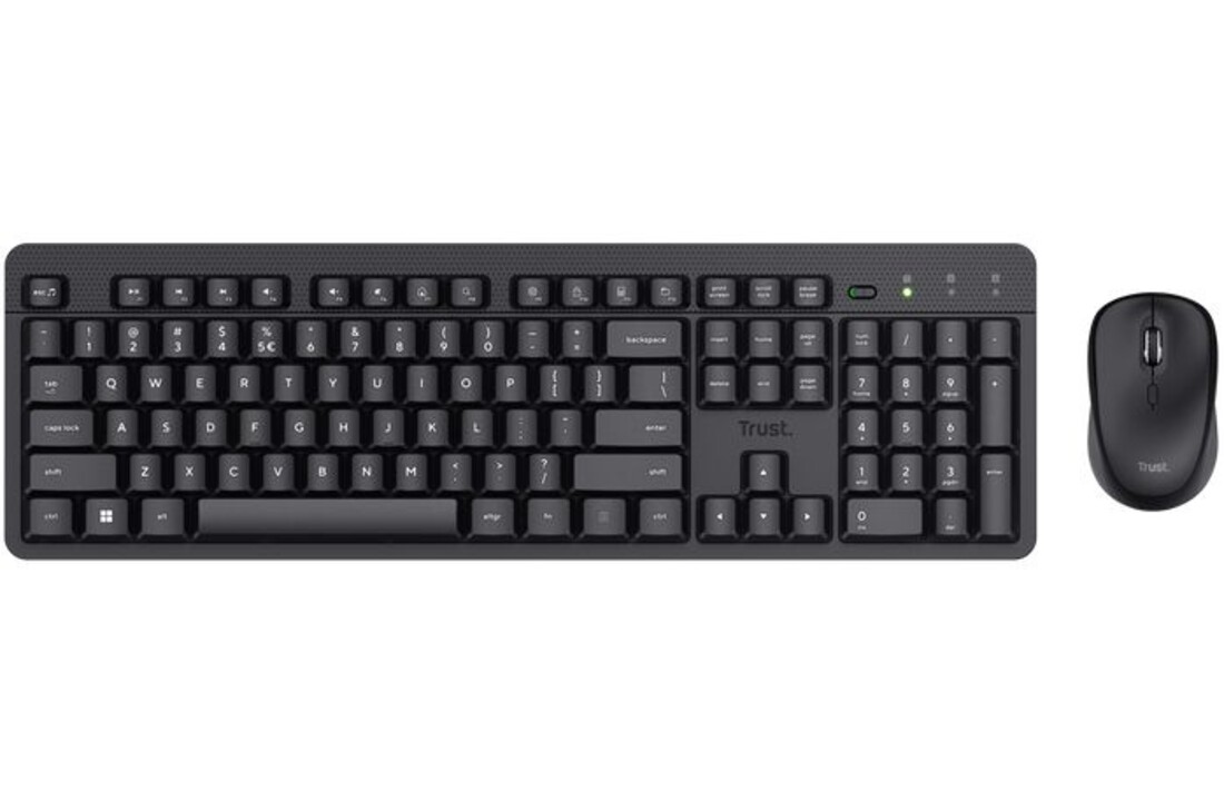 Trust Ody II Silent Set - Toetsenbord + muis set