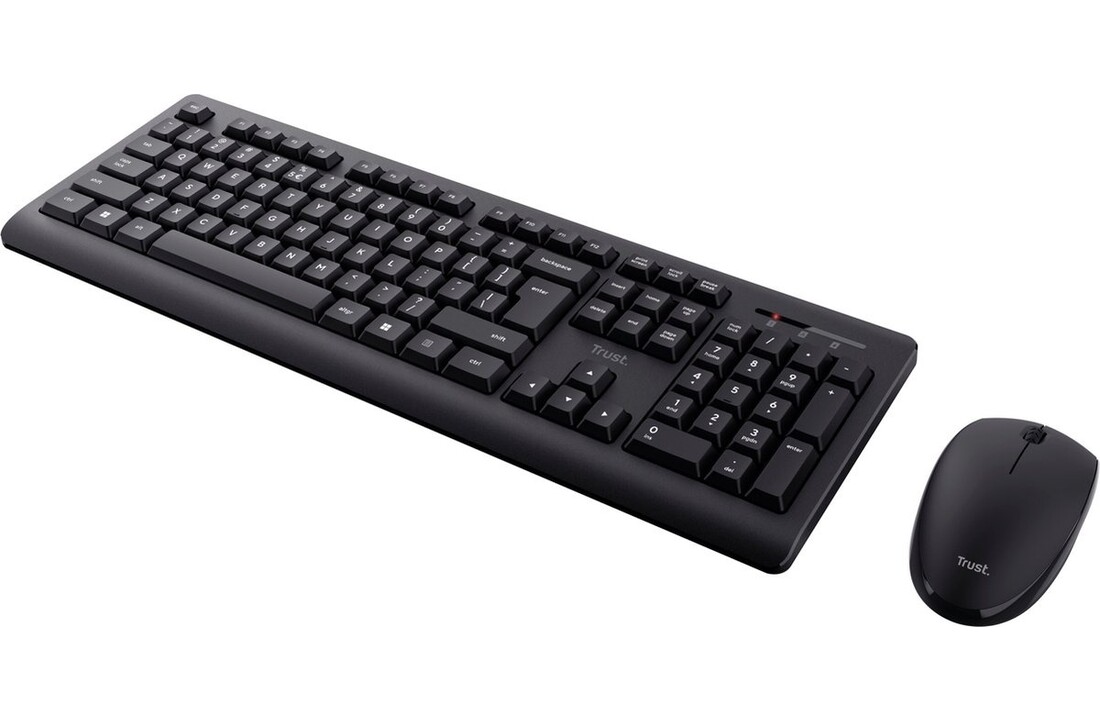Trust Primo Zwart - Toetsenbord + muis set