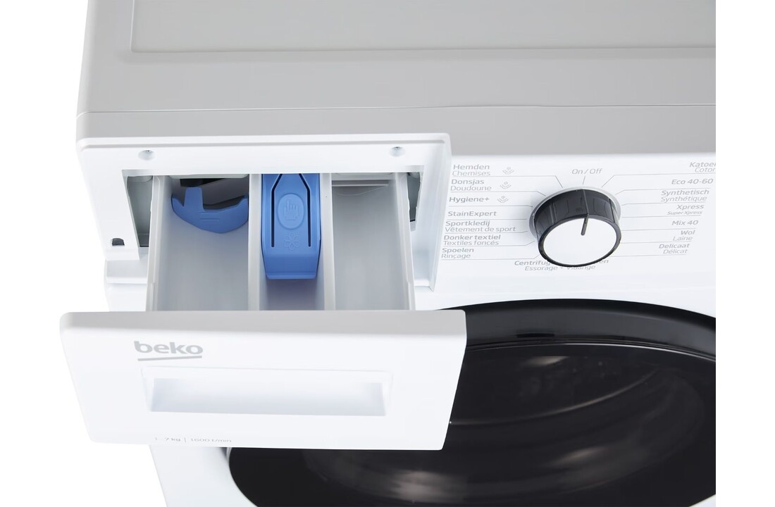 Beko WTV7825XCW1 SteamCure - Wasmachine
