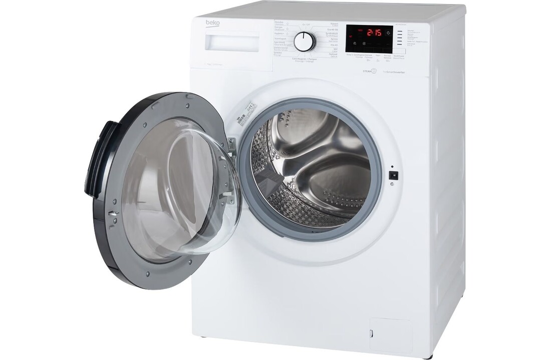 Beko WTV7825XCW1 SteamCure - Wasmachine