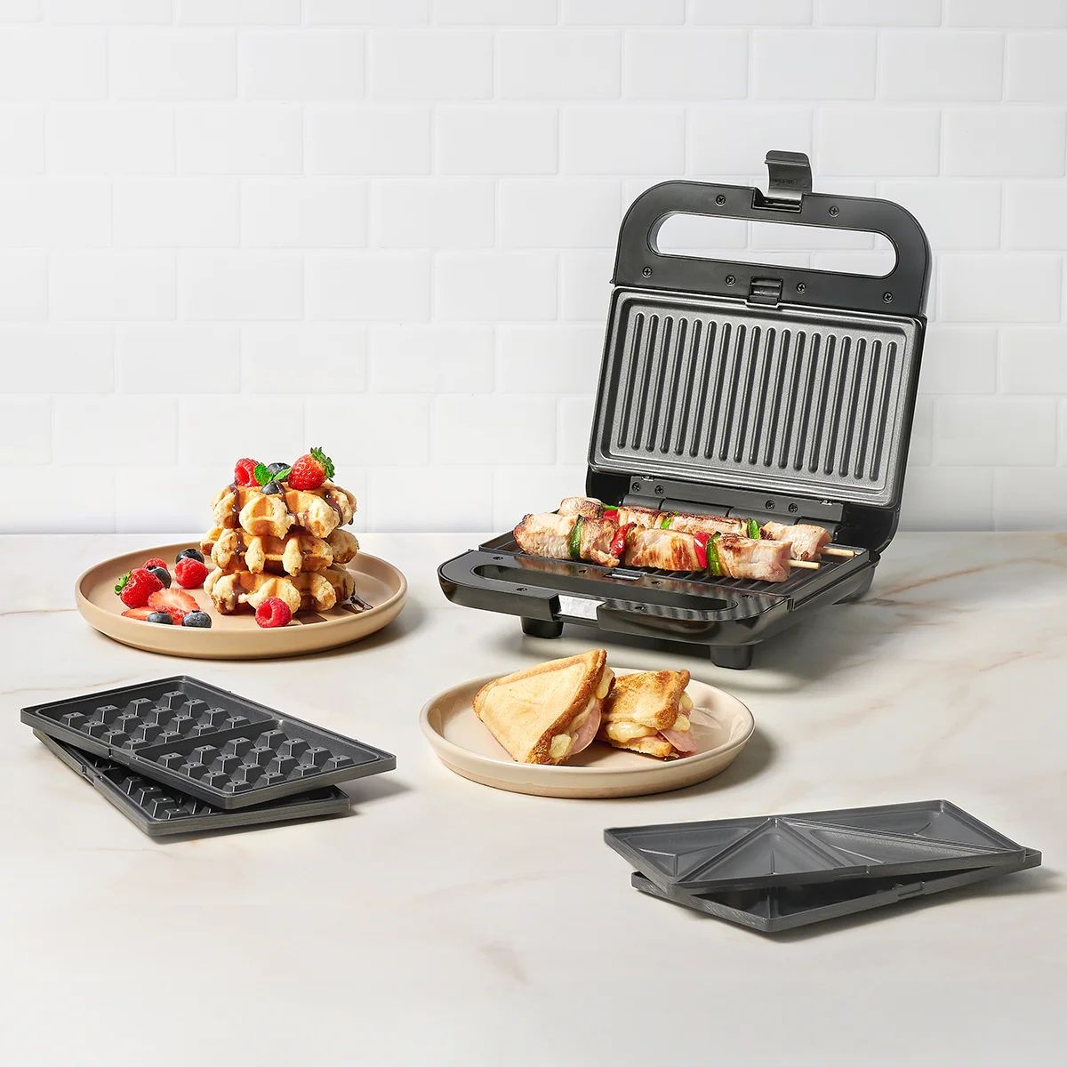 Ufesa Robson 3-in-1 - Tosti-ijzer