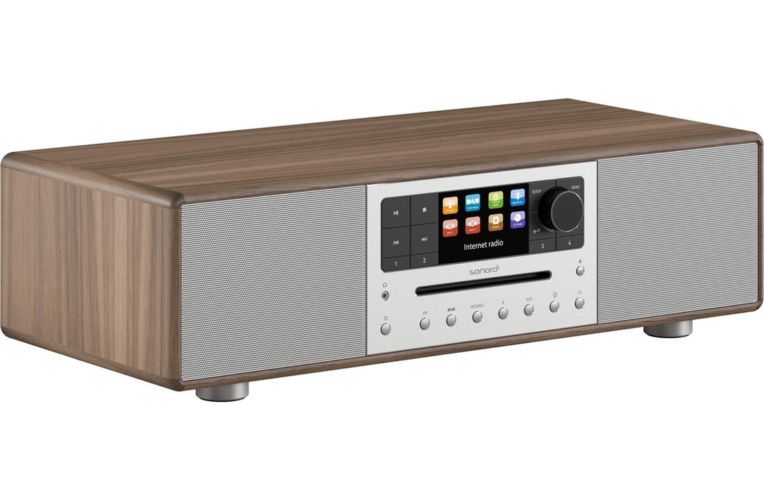 Sonoro Meisterstuck SO-610 V2 Walnoot - Radio