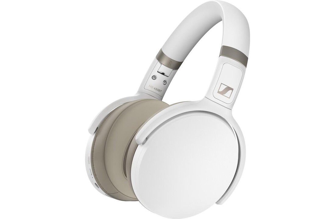Sennheiser HD 450BT (Wit) - Over-ear koptelefoon