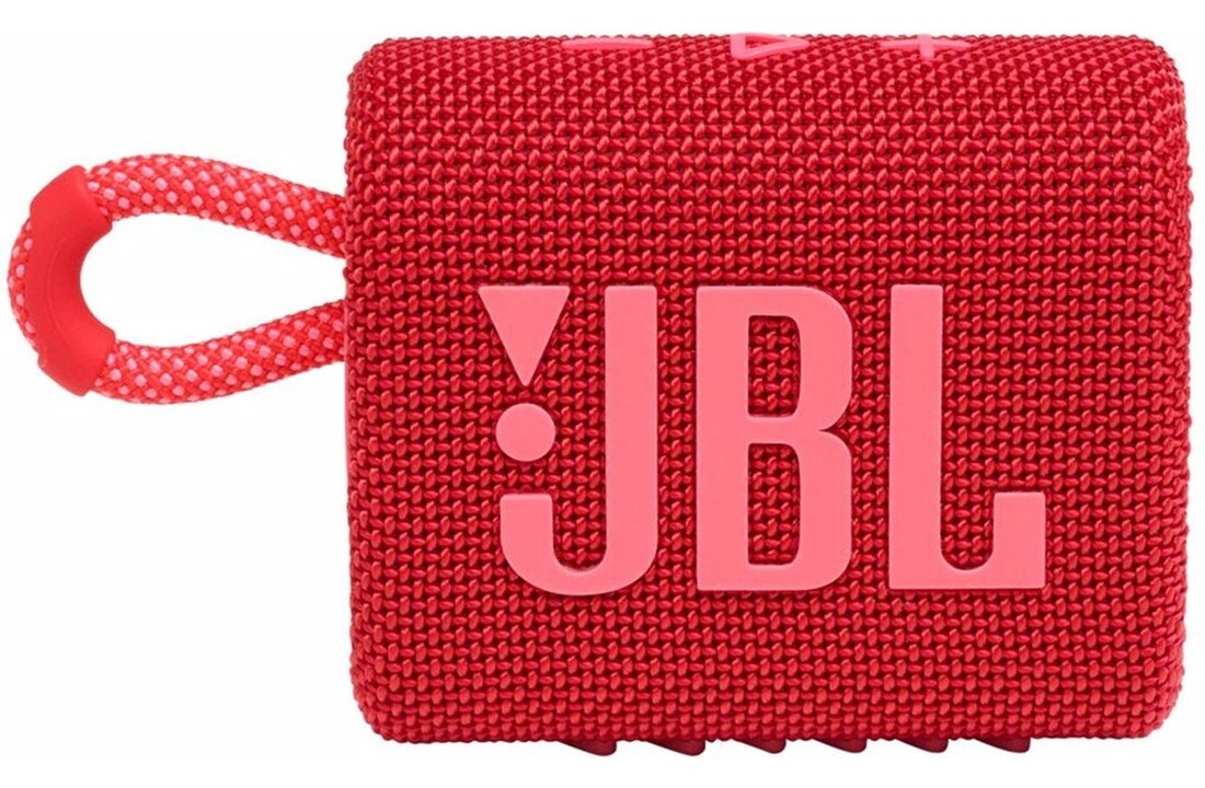 JBL Go 3 Rood - Draadloze speaker