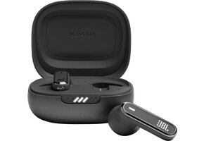 JBL Live Flex Zwart - Draadloze oordopjes