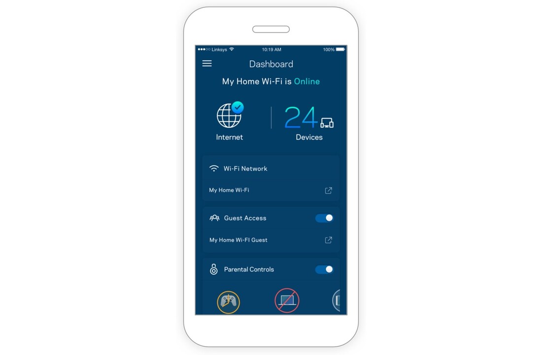 Linksys WHW0102 VELOP Whole Home Mesh Wi-Fi System - Router