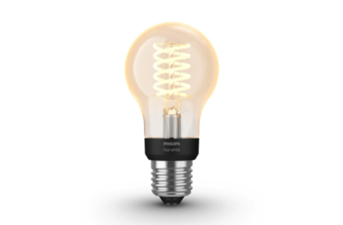 Philips Hue 1x E27 7W A60 White Single Pack - Slimme lamp