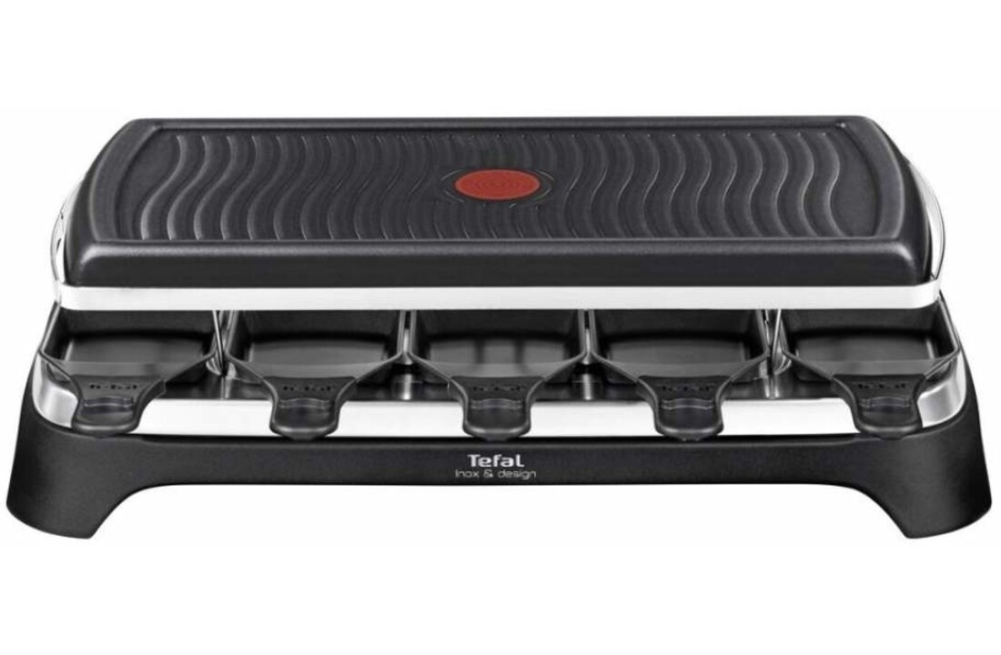 Tefal Gourmet 10 Inox & Design RE4588 - Gourmetset