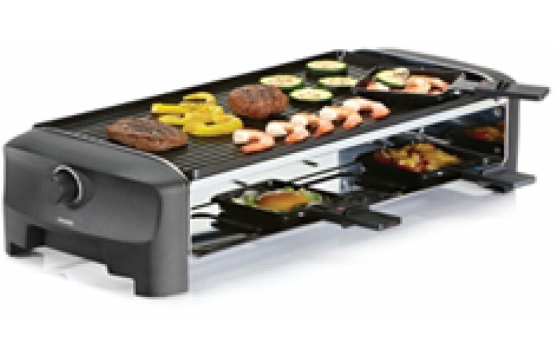 Princess 162840 Raclette 8 Grill and Teppanyaki Party - Gourmetset