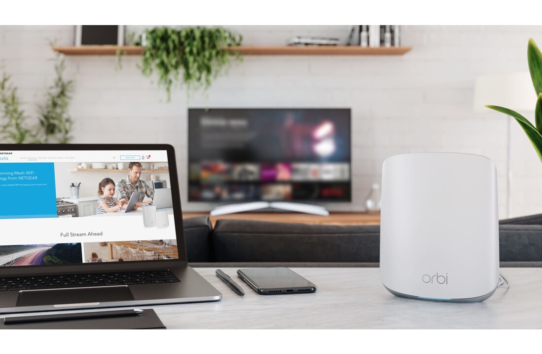Netgear Orbi RBS350 Satteliet WiFi 6 Mesh systeem - Router