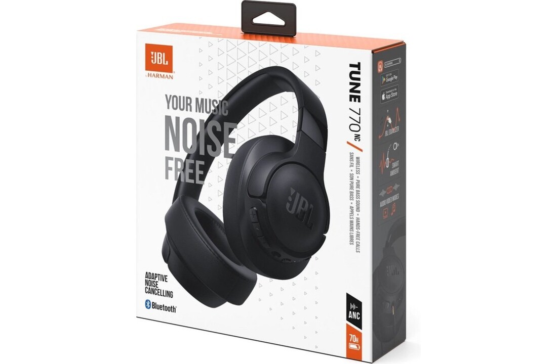 JBL Live 770NC Black - Draadloze koptelefoon