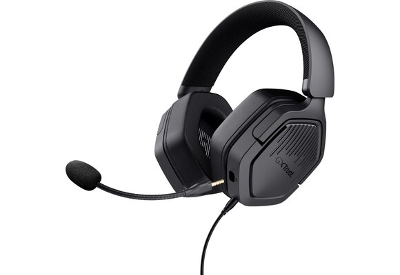 Trust GXT492 Carus Zwart - Gaming headset