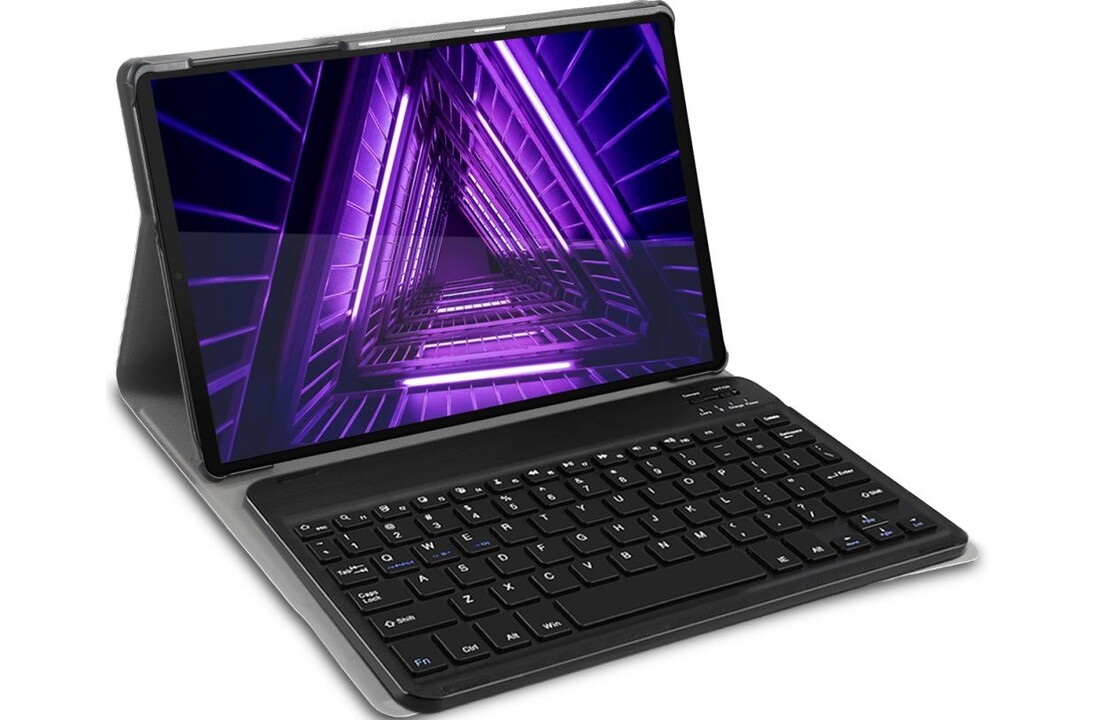 Just in Case Premium Bluetooth Keyboard Cover - Lenovo M10+ - Zwart - Beschermhoes
