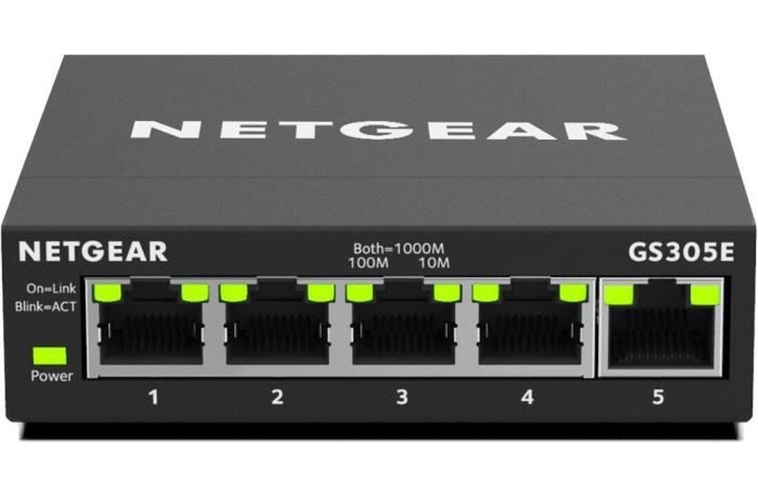 Netgear GS305E - Netwerk switch
