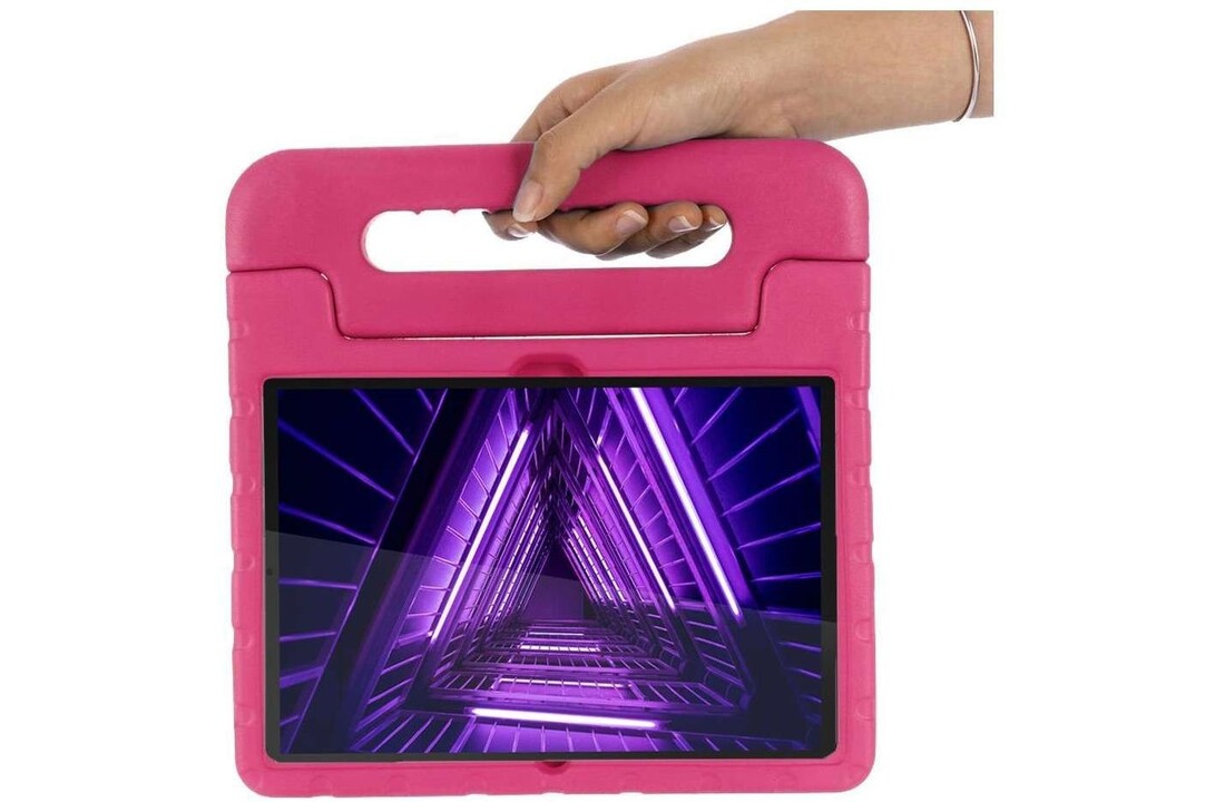 Just In Case Kids Case Cassic - Lenovo M10+ - Roze - Beschermhoes