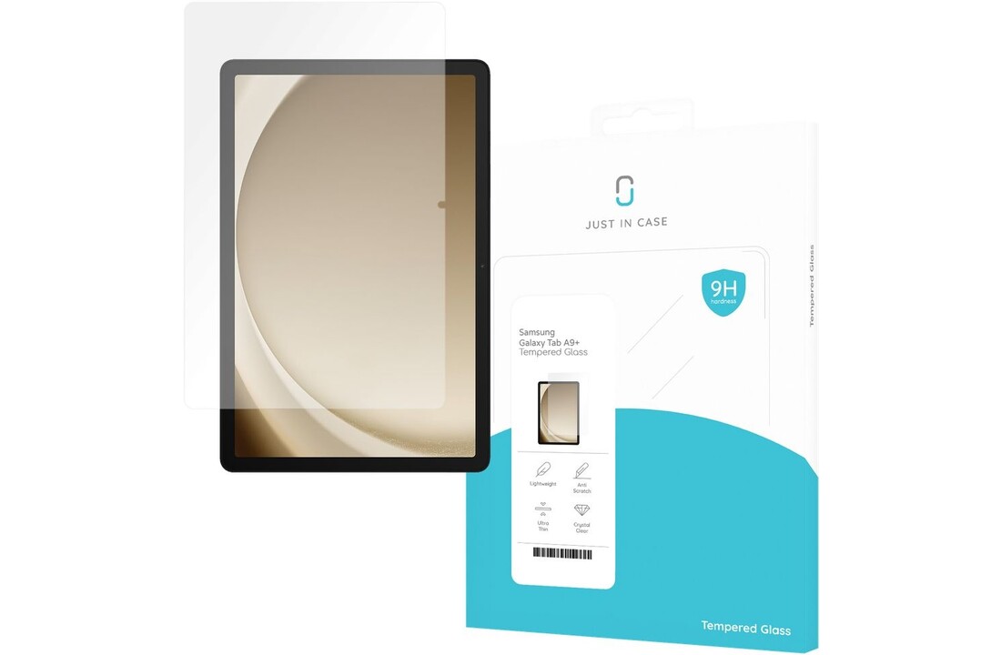Just in Case Samsung Galaxy Tab A9+ Screen Protector - Beschermhoes