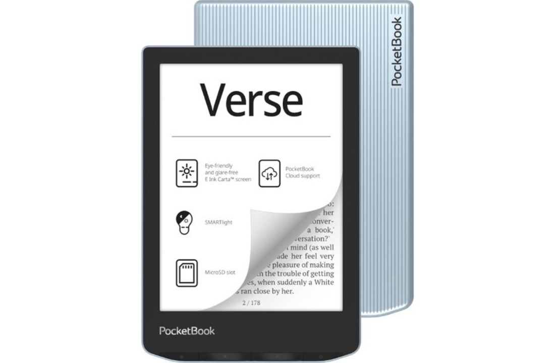 PocketBook Verse Blauw - E-reader